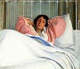 Joseph Rodefer de Camp Portrait of the Artist's Wive Edity painting